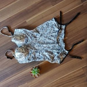 🌙La Senza Snake Skin Print Intimate Sleepwear🌙